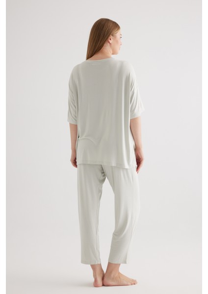 Kadın Plus Size Viscose Uzun Pijama Altı fırsatları