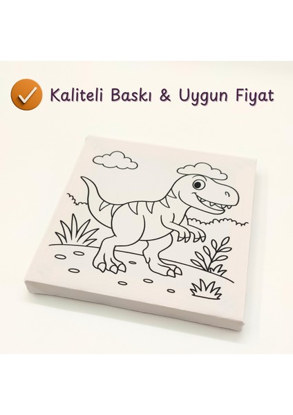 7’li Çocuk Tuval – 15X15 cm Baskılı Tuval modelleri