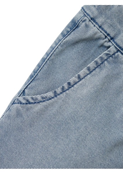 Kız Çocuk Kot Pantolon Geniş 13227072 fırsatları