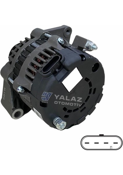 12V Alternatör Dinamo Delco Tipi 95 A (S-I-L-P) (4-Fiş Soketli) modelleri
