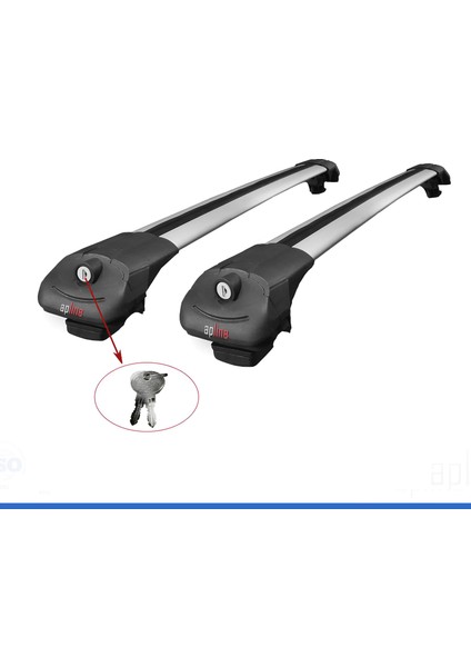 Dacia Sandero Stepway 2008-2012 Model Arası Uyumlu Ara Atkı Tavan Barı Gri indirimleri