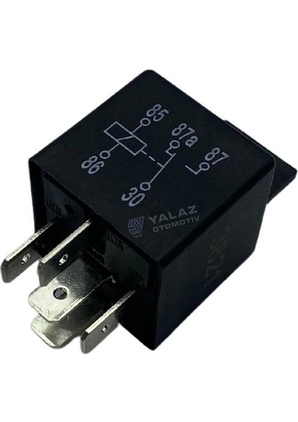 12V RÖLE 5 UÇLU 20 A/30 A (ÇİFT PLATİN) (30-85-86-87-87a) fiyatları