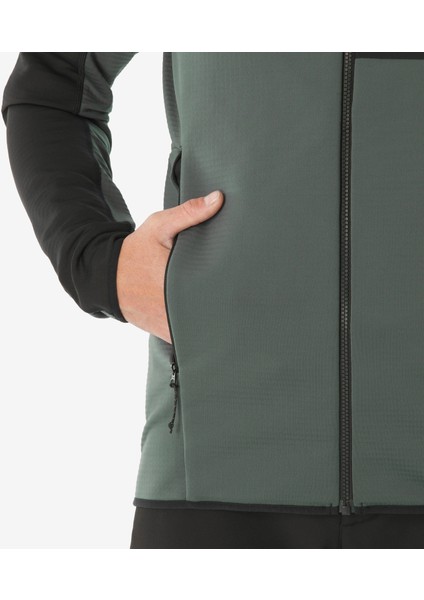 Quechua Erkek Outdoor Polar Mont - Siyah - MH500 fırsatları