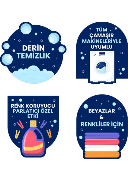 Clean Toz Çamaşır Deterjanı Renkli ve Beyazlar İçin 4 kg x 2 Adet fiyatları