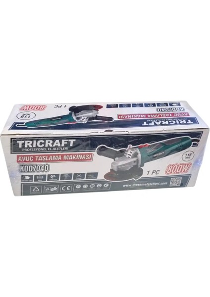 Trıcraft Avuç Taşlama Makinası