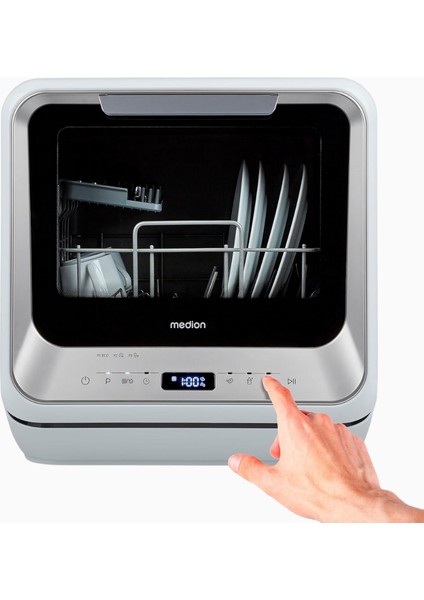 Mini Bulaşık Makinesi DWT20, Kompakt, Esnek ve Verimli Temizlik