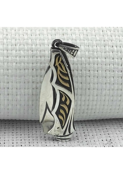 925 Ayar Gümüş Çakı Tasarımlı Kolye Ucu fiyatları