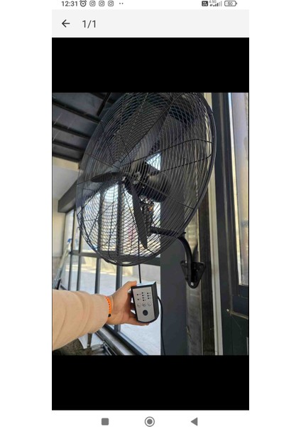 Fs-65 Deluxe Endüstriyel Vantilatör 65CM Uzaktan Kumandalı Fan fırsatları