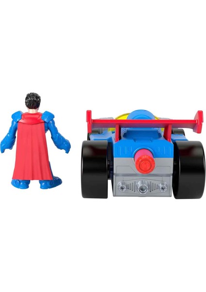 Imaginext Dc Super Friends Metal Force Oyun Seti - Supermobile JFJ69 fırsatları