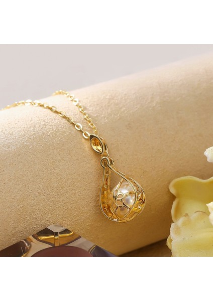 BINRONG0035 Inci Zirkon Taşlı Kolye (Yurt Dışından) modelleri