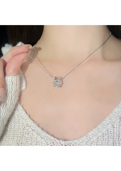 BINRONG0360 Gümüş Ruh Ejderha Kelebek Zirkon Taşlı Kolye (Yurt Dışından) fiyatları