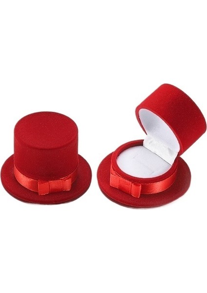 Sevimli Karikatür Yüzük Kutusu Yüzük ve Küpeleri Tutabilir (Yurt Dışından)