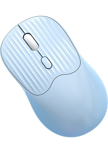 Kablosuz Çift Modlu Bluetooth Fare Masaüstü Dizüstü Bilgisayar Sessiz Masaüstü Ofis Kablosuz Faresi (Yurt Dışından)