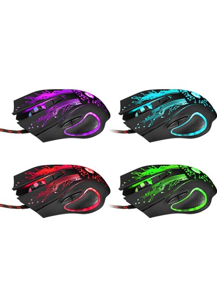 E-Spor Fare Oyunu Kablolu Çatlak Aydınlık Tavuk Yiyen Lol Bilgisayar Aksesuarları Ofis Faresi (Yurt Dışından) modelleri