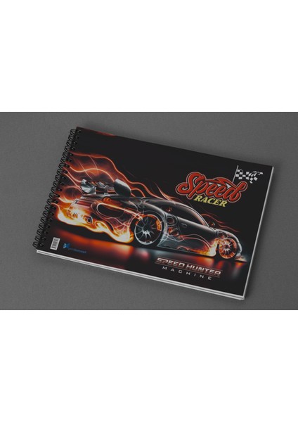 Okul Öncesi Küçük Boy Yarış Arabaları 12 Adet Küçük Boy Set 15 Yapraklı Karton Kapaklı Resim Defteri 17X24CM fiyatları