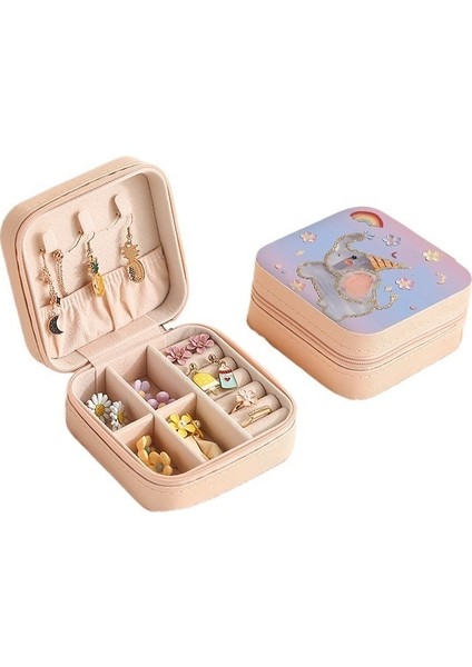 Sevimli Fil Yüzük Kutusu Kolye Yüzük Mücevher Kutusu (Yurt Dışından) fiyatları
