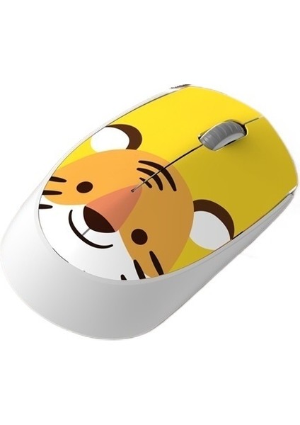 Kablosuz Çizgi Film Hayvan Fare Kızlar Sevimli Panda Mini Kaplan Yıl Bilgisayar Kablosuz Fare (Yurt Dışından)