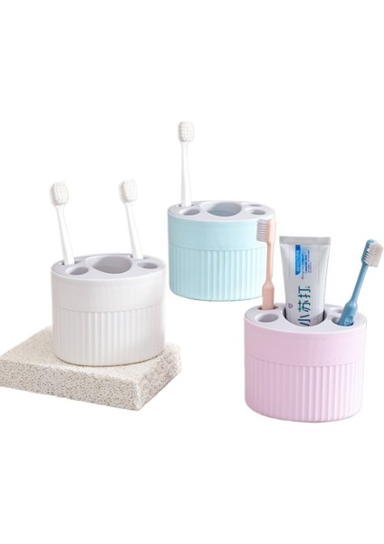 Banyo Masası Tipi Diş Fırçası Tutucu Ev Tipi Yıkama Rafı Diş Macunu Diş Fırçası Saklama Rafı (1 Adet) (Yurt Dışından) fiyatları