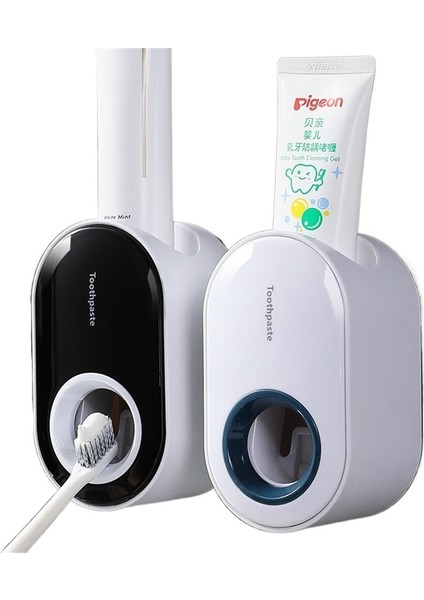 Tam Otomatik Diş Macunu Sıkacağı Duvara Monte Yumruksuz Diş Fırçası Saklama Rafı Diş Macunu Sıkacağı Eser Diş Macunu Rafı (Yurt Dışından) fiyatları