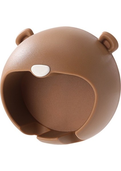 Duvara Monte Deliksiz Ayı Diş Fırçası Tutucu Banyo Elektrikli Diş Fırçası Saklama Çift Delikli Raf Çift Diş Fırçası Askısı (2 Adet) (Yurt Dışından) fırsatları