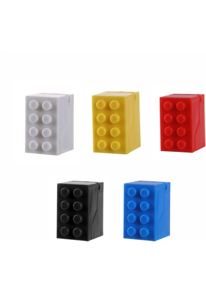 Sijimu Çocuk Yumuşak Diş Fırçası Tutucu Duvara Monte Delmesiz Ev Depolama Rafı Yapı Taşı Kolye (5 Adet) (Yurt Dışından) modelleri