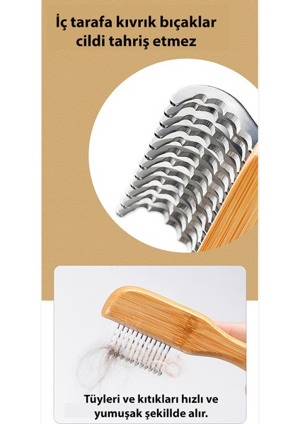 Kıtık Açıcı Kedi-Köpek Tarağı