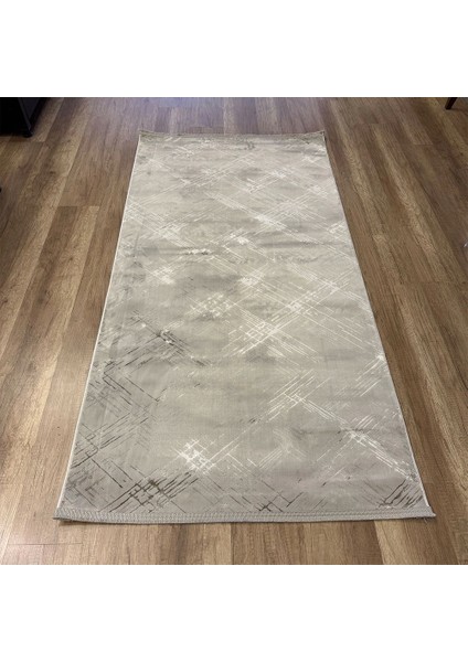 Cotton 1137 Bej Yıkanabilir Antibakteriyel Modern Halı