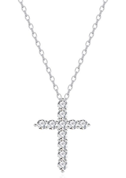 Kadınlar Için Tam Elmas Haç Kolye Hip Hop Üst Düzey (Yurt Dışından) fiyatları