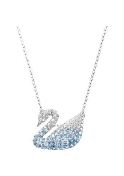 Swarovski Elementlerinden Oluşan Kuğu Kolye Kadın Kristal Akıllı Köprücük Kemiği Zinciri (Yurt Dışından) modelleri