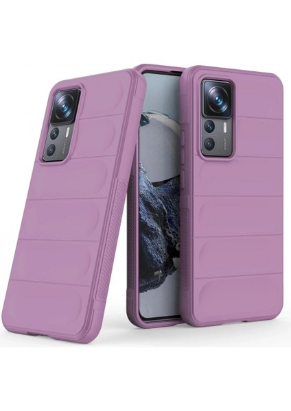 Xiaomi Mi 12T Pro Kılıf Optimum Silikon - Mor fiyatları
