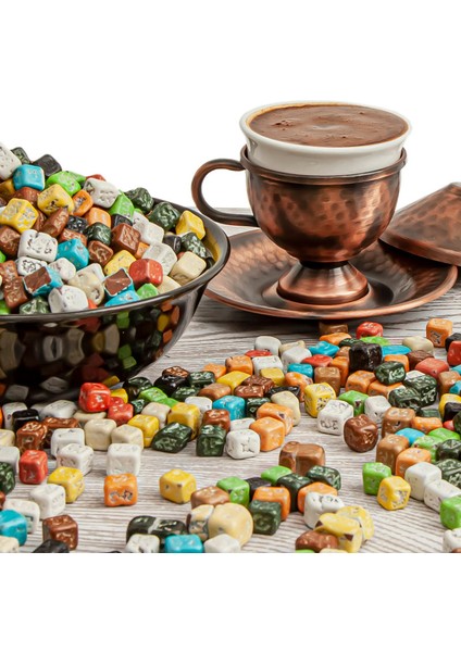 Çakıl Taşı Draje Renkli 1kg Kahve fiyatları