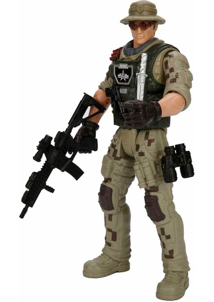 Soldier Force Asker Figür 32 cm - Şapkalı Asker