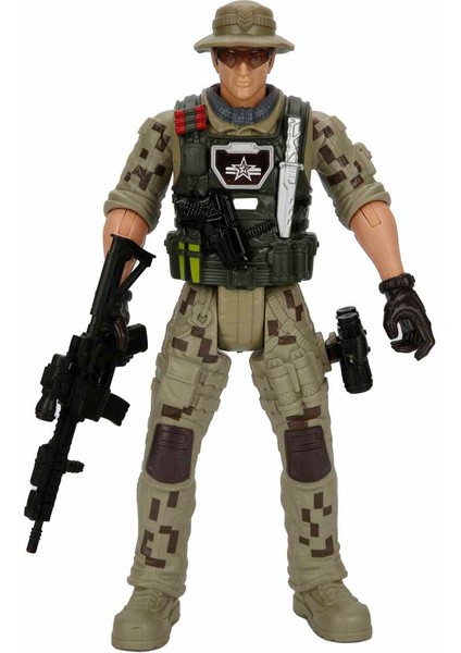 Soldier Force Asker Figür 32 cm - Şapkalı Asker fiyatları