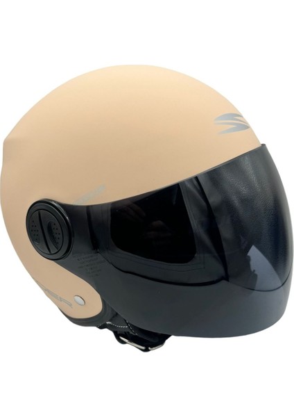 Zyclo 2.0 Açık Motosiklet Kaskı Pudra