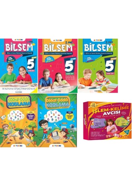 6 + Yaş Bilsem Serisi Ile Aktivite ve Eğitici Set