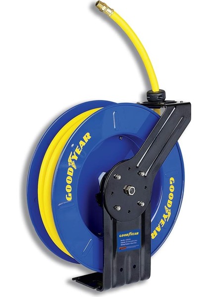 Geri Çekilebilir Hava Hortumu Makarası 9,5 mm x 20 M, 20 Bar