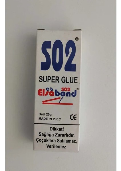 Elsabond S02 Japon Yapıştırıcı 20 gr