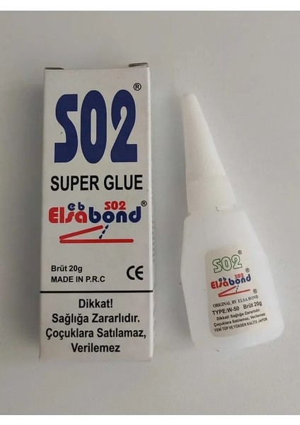 Elsabond S02 Japon Yapıştırıcı 20 gr fiyatları