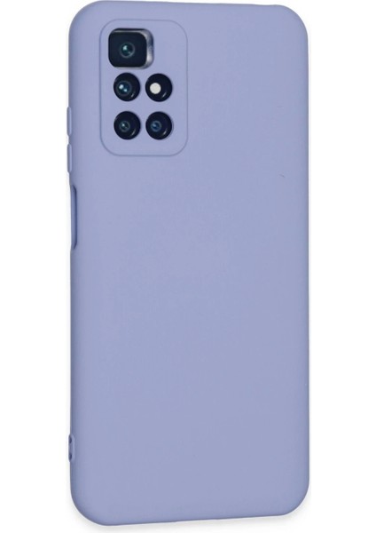 Xiaomi Redmi 10 2022 Kılıf Nano Içi Kadife Silikon - Lila fiyatları