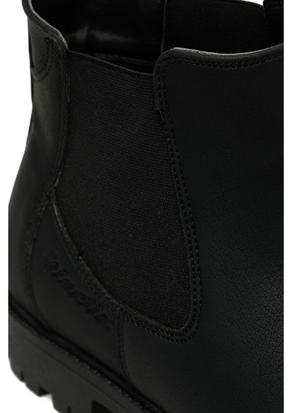 Jıngu 4pr Siyah Kadın Chelsea Bot