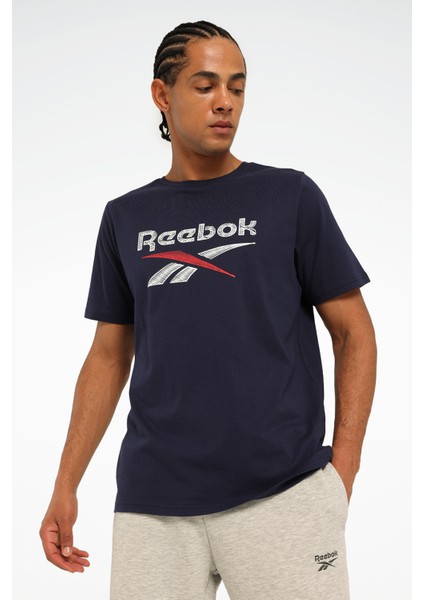 NEW ID REG TEE Lacivert Erkek Kısa Kol T-Shirt