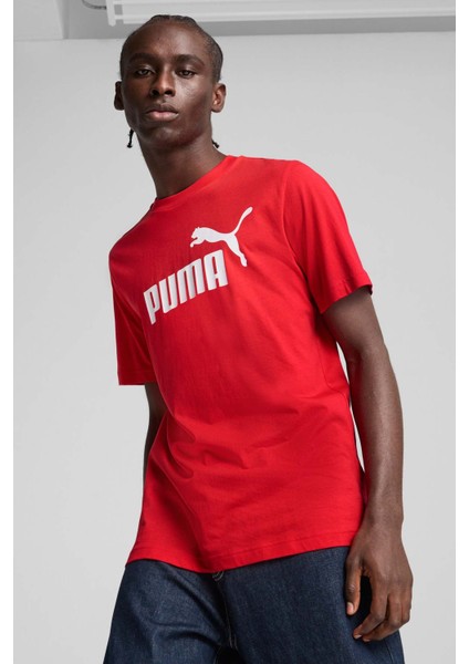 ESS No. 1 Logo Tee Kırmızı Erkek Kısa Kol T-Shirt