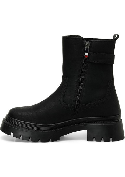 KEYTO 3PR Siyah Kadın Biker Bot modelleri