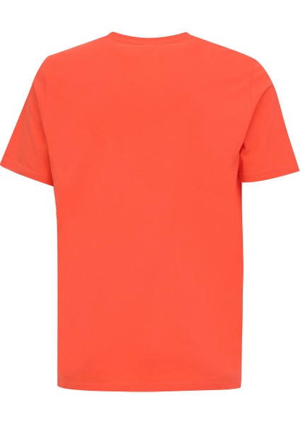 New Id Reg Tee Turuncu Erkek Kısa Kol T-Shirt modelleri