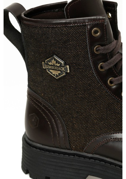 Harrıson 4pr Kahverengi Erkek Biker Bot