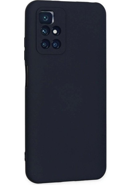 Xiaomi Redmi 10 2022 Kılıf Nano Içi Kadife Silikon - Lacivert fiyatları