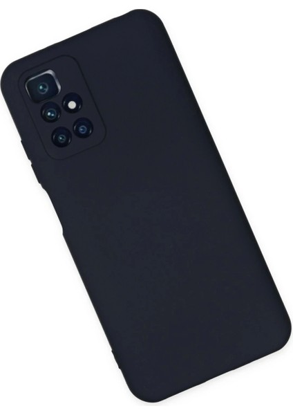 Xiaomi Redmi 10 2022 Kılıf Nano Içi Kadife Silikon - Lacivert modelleri