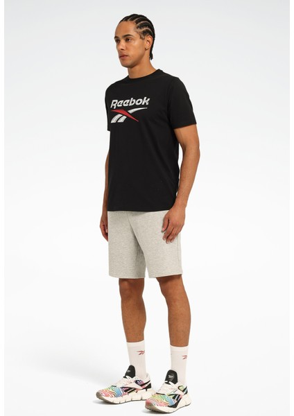 New Id Reg Tee Siyah Erkek Kısa Kol T-Shirt