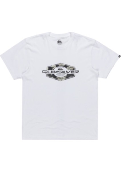 LOCKED UP SS Beyaz Erkek Kısa Kol Gömlek