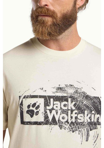 BRAND T M Ekru Erkek Kısa Kol T-Shirt modelleri